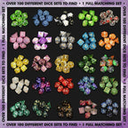 1985 Games Premium Mystery Dice, Heart Dice, Suitable - Image 3