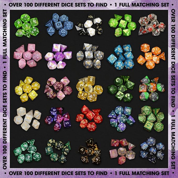 1985 Games Premium Mystery Dice, Heart Dice, Suitable - Image 3