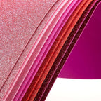 10 Pack Glitter Foam Sheets Craft 8 x 12 inch | 5 Colors Sparkles Foam Paper by Nitelemn