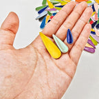 1.1lb Ceramic Mosaic Tiles, Mixed Colour Ceramic Mosaic Pieces - Image 5