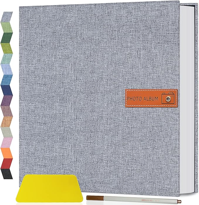 Popotop Large Photo Album Self Adhesive 4x6 5x7 8x10 Scrapbook Album DIY by Popotop