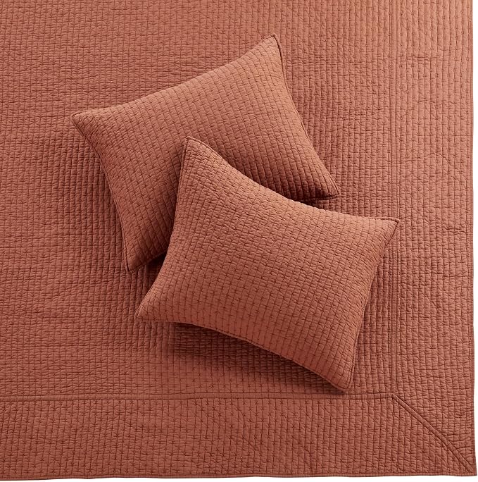 Levtex Home Cross Stitch Reversible King Bedspread Set - Image 6