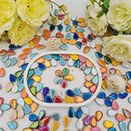 1.1lb Ceramic Mosaic Tiles, Mixed Colour Ceramic Mosaic Pieces - Image 7