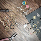 360 PCS Key Chain Rings Set: 60pcs - Image 5