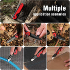 WORKPRO 2-in-1 Folding Knife/Utility Knife, Quick-Change Box Cutter - Image 8