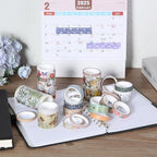 Mr. Pen- Washi Tape Set, 24 Rolls, 3.2 Yards/Roll | Washi Tape - Image 8