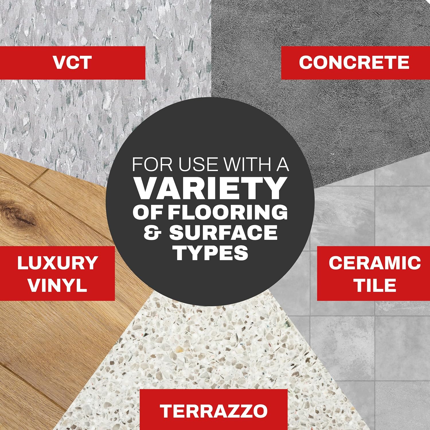 SC Johnson Professional Heavy Duty Neutral pH Floor and Surface Cleaner, Floor Cleaner Concentrate, 32 fl. oz. Bottle, Case of 6, for Professional Use Only