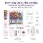 DIAMOND ART CLUB Shades of Solitude Diamond Painting Kit, Fun DIY Crafts - Image 3