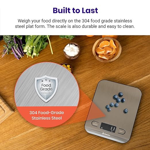 Etekcity Food Nutrition Scale, Digital Grams and Ounces, Large | Kitchen scale - Image 9