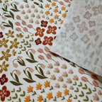 Vintage Floral Patchwork Cotton Fabric Set – 60 Pre-Cut Squares, 20×20 cm - Image 8