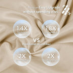 MR&HM Pillow Cases Queen Size Set of 2, Cooling Pillow Case - Image 3