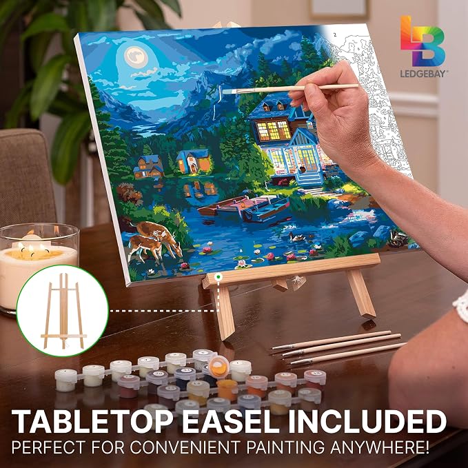 Ledgebay DIY Paint by Numbers Kit - Image 7