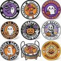 Gemozaic 8PCS Halloween Diamond Art Coasters Kit by Gemozaic