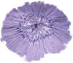 VAPKER 100 Pieces Purple Silky Handmade Soft Tassels 13cm/5-Inch - Image 2