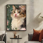5DDIYART Cat Paint by Numbers for Adults Beginner, by Number Kits on Canvas - Image 6
