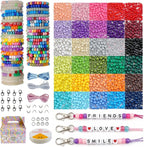 HardyGuo Boxed Pony Beads Rainbow Kandi Beads by Unknown