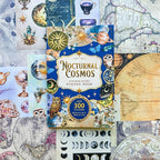 Vintage Astrology Sticker Book & Scrapbook Paper Pad, 40 Inner Pages - Image 7