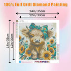 Ausanrl Cow Square Diamond Painting Kits - Image 4