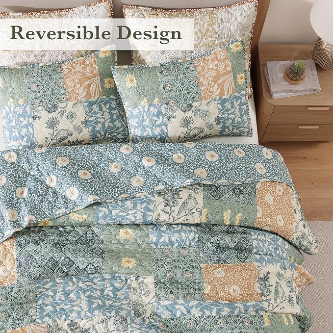 CASAAGUSTO Queen Quilt Set - Image 2