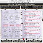Life Planner - Undated Weekly & Monthly Planner, 12-Month Journey to Increase - Image 4