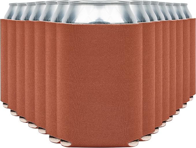 Blank Beer Can Cooler Sleeves Soft Insulated Beer Can Coolies by CURRENT+CO.