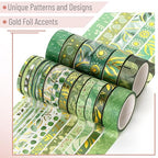 Mr. Pen- Washi Tape Set, 21 Rolls, 5.5 Yards/Roll | Washi Tape - Image 3