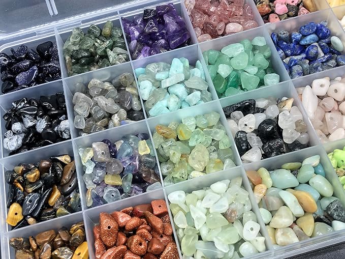 Gemstone Beads Natural Irregular Shaped Stone Chips Crystal Energy Healing Power - Image 4