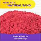 Kinetic Sand Stamp N' Roll Multipack, 12 oz Moldable Sand, Sensory Toys - Image 7