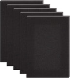 BENECREAT 6PCS Self Adhesive Backed Foam Sheet 12x8 Inch Black Nonslip EVA Foam by BENECREAT