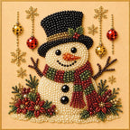 POETRYDRAW Christmas Decor Snowman Pearl Art Kit - Image 9
