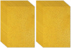 PATIKIL Gold Shiny EVA Glitter Foam Sheet 16x12 Inch 2mm Thick by PATIKIL