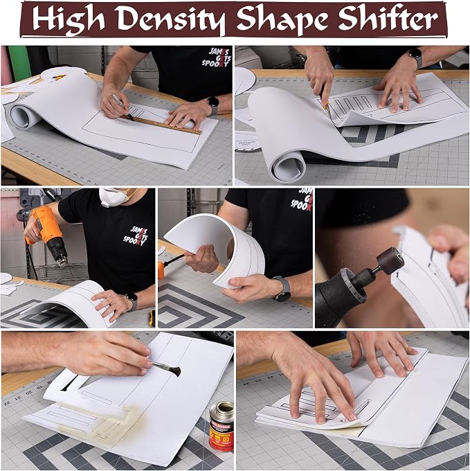 Shape Retention EVA Cosplay Foam - 1mm Thick X-Large 35”x59” High Density EVA - Image 4
