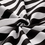Richland Textiles 1 in. Stripe Black/White Fabric By The Yard - Image 3