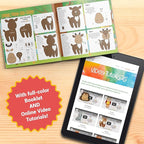 Craftorama Sewing Kit for Kids, Fun and Educational Animal Craft Set for Boys - Image 5