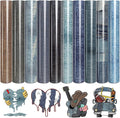 Tintnut Denim Pattern Heat Transfer Vinyl, easy cut & weed, stretch washable by Tintnut
