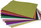 Allgala X-Large Glitter EVA Foam Sheets 12 Pack 12x16 inch Paper by Allgala