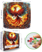MINIWAN Phoenix Rising 500 Piece Puzzle - Image 2
