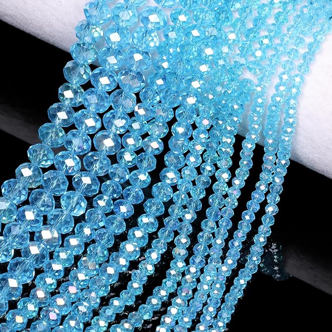 1000pcs 4mm Crystal Glass Beads - Image 2