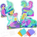 ORB The Factory Sticky Mosaics Mermaids Blue/Yellow/Orange/Purple - Image 5
