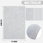 10 Pack Glitter Foam Sheets Craft 8 x 12 inch | Sparkles Foam Paper - Image 2