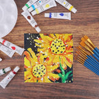 ESRICH Mini Canvases for Painting, 4x4In Canvas in Bulk 200Pack Small Canvas - Image 6