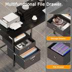 Furologee 66” L Shaped Desk - Image 7