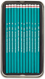 Prismacolor Premier Turquoise Graphite Sketching Pencils, Medium Leads - Image 3