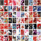 Kingdder 70 Pcs Japanese Jelly Fabric Quilting Strips, 2.55 Inch Precut Cotton - Image 7