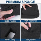 4 Pcs Pick and Pluck Foam Sheets 12" L x 12" W x 2" T Polyurethane Pick Apart - Image 3