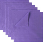 HaoFeiJH 6 Pcs Soft Purple Felt Fabric Sheets by HaoFeiJH