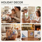 LUXEEASE 140P Hydrangea Dried Pressed Flowers | Large petals, star blooms - Image 7