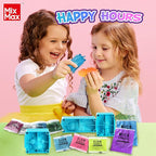 MixMax Make Your Own Squishies Toys, 6 Packs Rubber Dolls Making Kit - Image 8