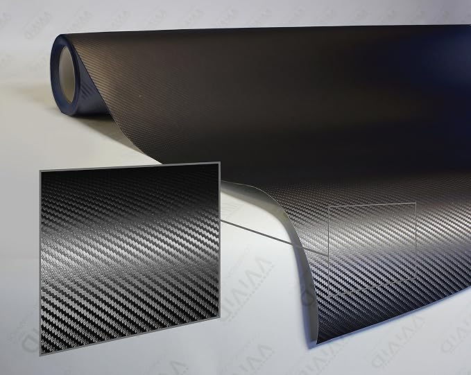 VViViD Craft 3D Carbon Fibre Textured Vinyl Sheet 1ft x 5ft - Image 2