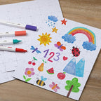 Mr. Pen- Blank Puzzle, 36 Pack, 48 Pieces/Pack, 8.5" x 11", Arts & DIY Crafts - Image 6
